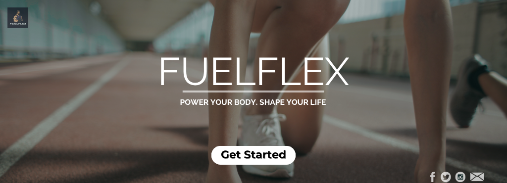 FuelFlex fitness and personal training services banner for heath and workout plans